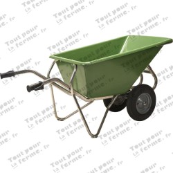 Brouette agricole aluminium 2 roues