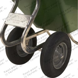 Brouette agricole aluminium 2 roues