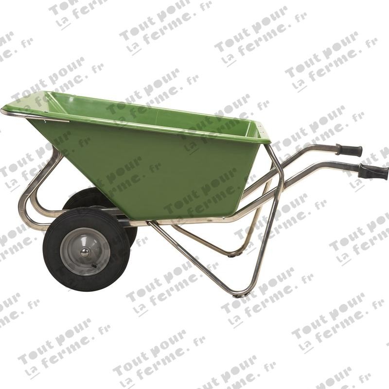 Brouette agricole aluminium 2 roues