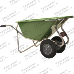 Brouette agricole aluminium 2 roues