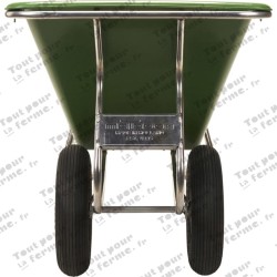 Brouette agricole aluminium 2 roues