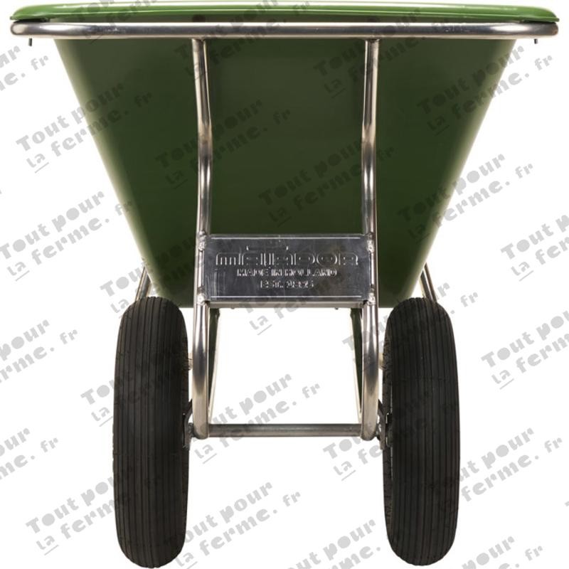 Brouette agricole aluminium 2 roues