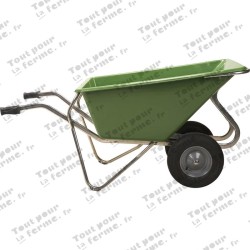 Brouette agricole aluminium 2 roues