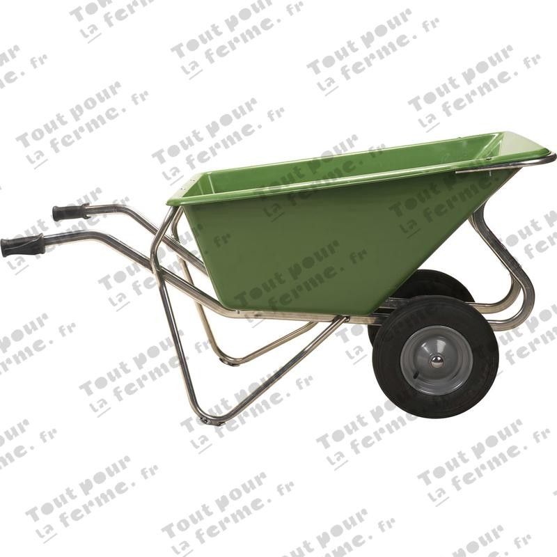 Brouette agricole aluminium 2 roues