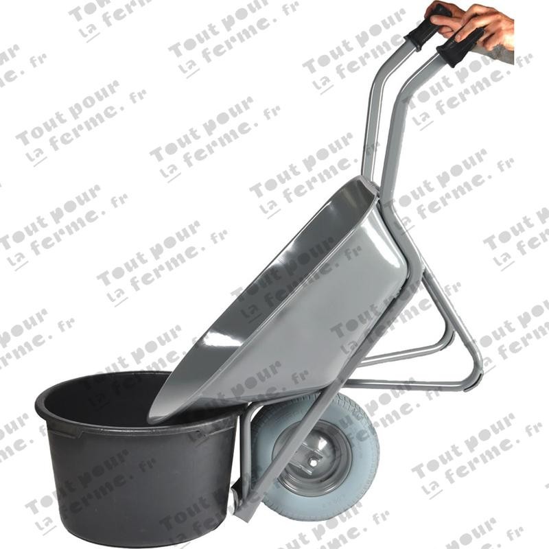 Brouette de chantier 80l, Easy Rider, L