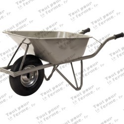 Brouette 80l, pneus anti-crevaison