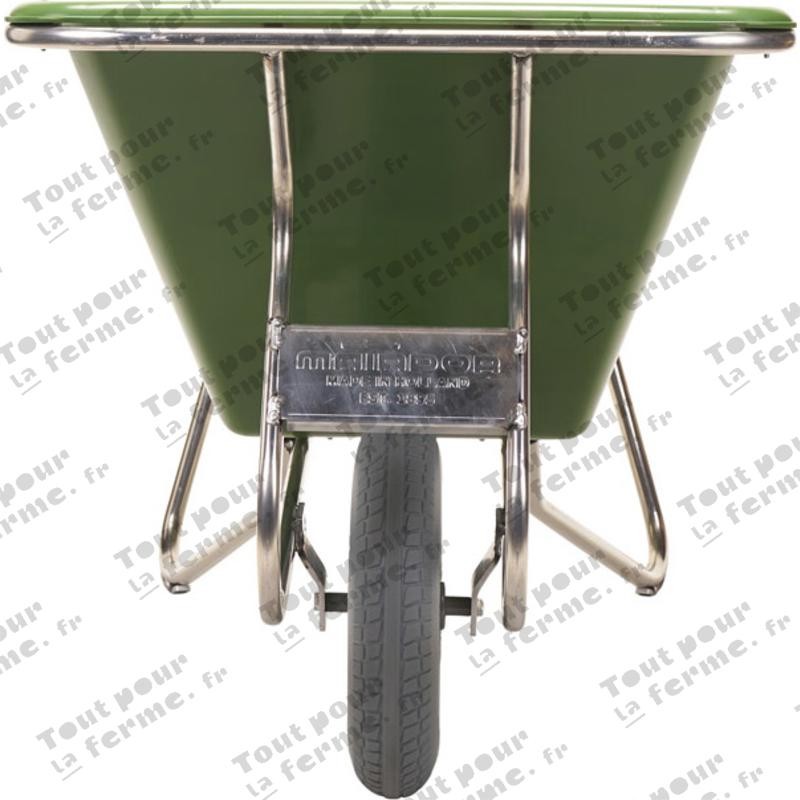 Brouette Noka 160l, anti-crevaison