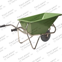 Brouette Noka 160l, anti-crevaison