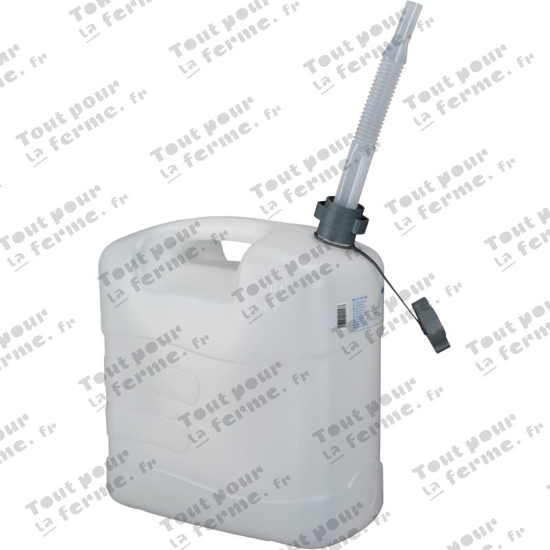 Jerricane à eau, PE + bec flexible, 20L