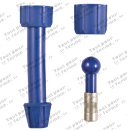 Buse réglable et pivotante, en inox