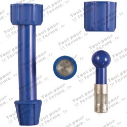 Buse réglable et pivotante, en inox