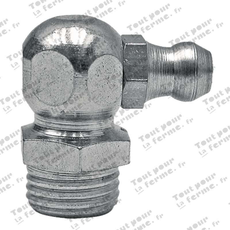 Graisseur 90° M10x1,5 par 5