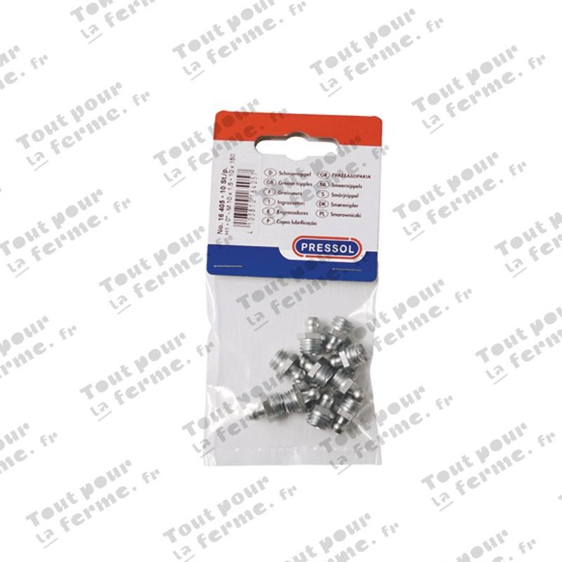 Graisseur droit M10x1,5 (10 pièces)