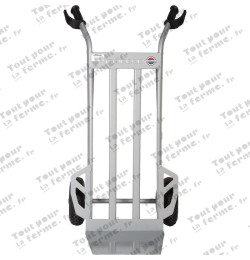 Diable de chantier, 350 kg, roue gonflab