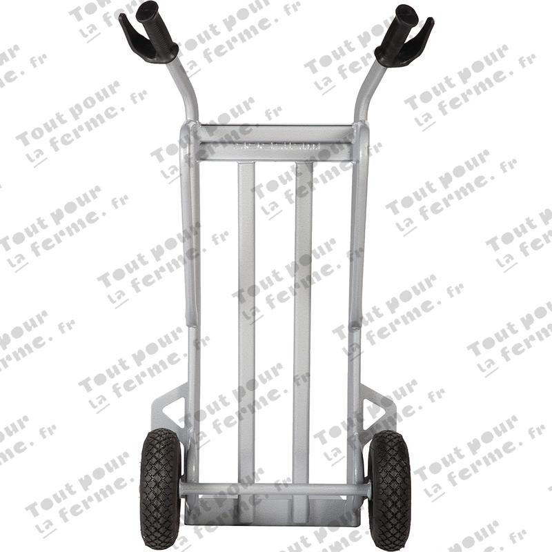 Diable de chantier, 350 kg, roue gonflab