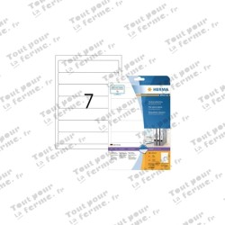 Étiquette pour dos classeurs