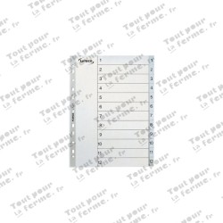 Registre en plastique A4