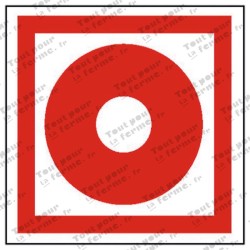 Signal de protection d'incendie