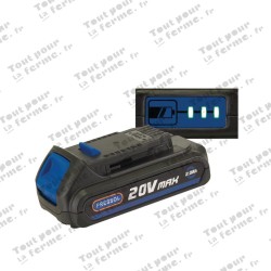 Pompe graisse sur batterie avec ZBH 20 V