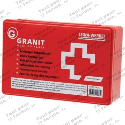 Contenu pour trousse de secours