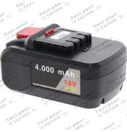 Batterie de rechange 18 V 4,0 Ah