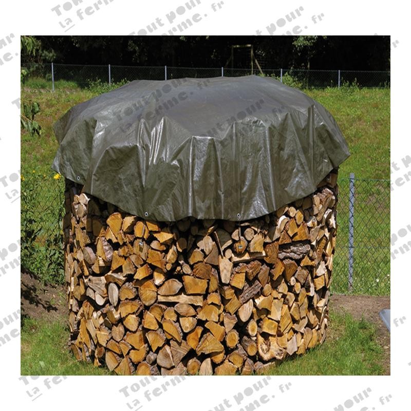 Bâche de protection pour bois