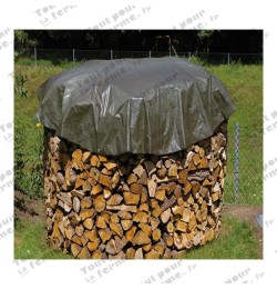 Bâche de protection pour bois