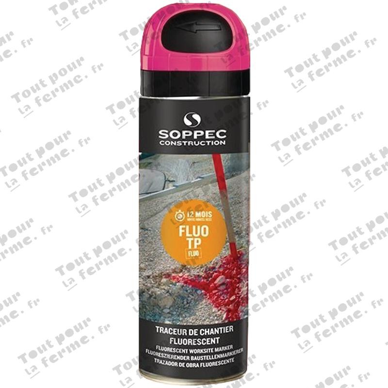 Spray de marquage de chantier Fluo TP