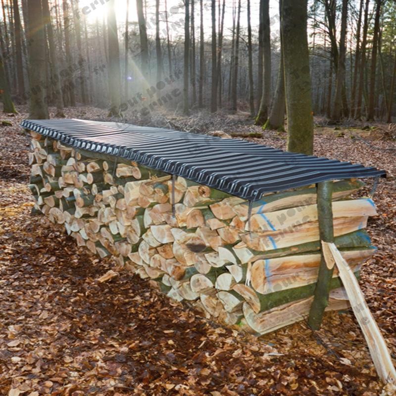 Protection pour bois à bruler