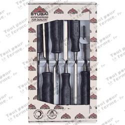 Jeu de ciseaux à bois, 6 pièces